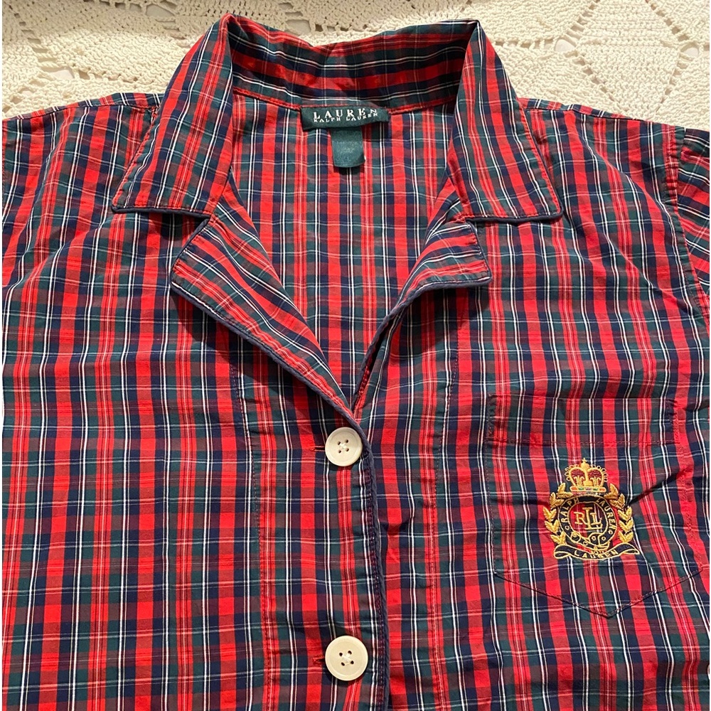 Ralph Lauren Cotton Pajama Set EUC